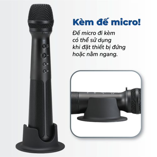 Micro kèm loa King Jim SPMC10BK spmc10 banner 02