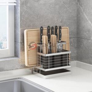 Kệ dao thớt đa năng inox 304 cao cấp