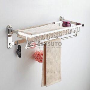 Kệ treo khăn nhà tắm inox 304 cao cấp