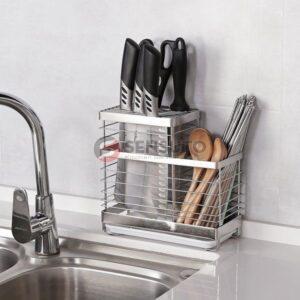 Kệ dao, muỗng đũa inox 304
