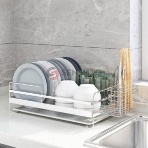 Khay Đứng Bát Dĩa  Đa Năng SuS 304