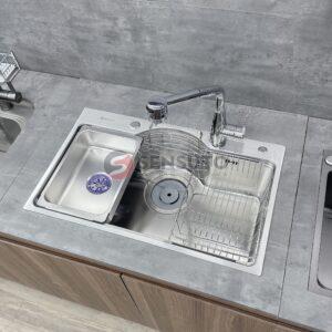 Chậu rửa bát Hàn Quốc 1 hố SENSUTO S750HQ