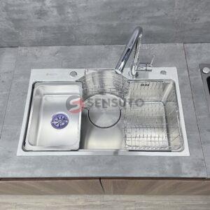 Chậu rửa bát 1 hố Sensuto S750HQ
