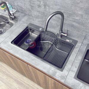 Chậu rửa bát Hàn Quốc 1 hố SENSUTO S750HQD