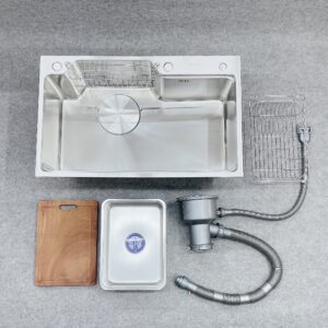 Chậu rửa bát Hàn Quốc 1 hố Sensuto S780HQ