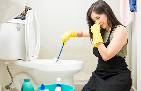 Mùi hôi từ toilet là do đâu?
