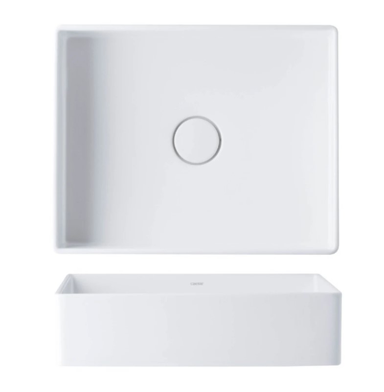 Lavabo đặt trên bàn (bao gồm trụ xả nắp sứ) LF5254 1 LF5254