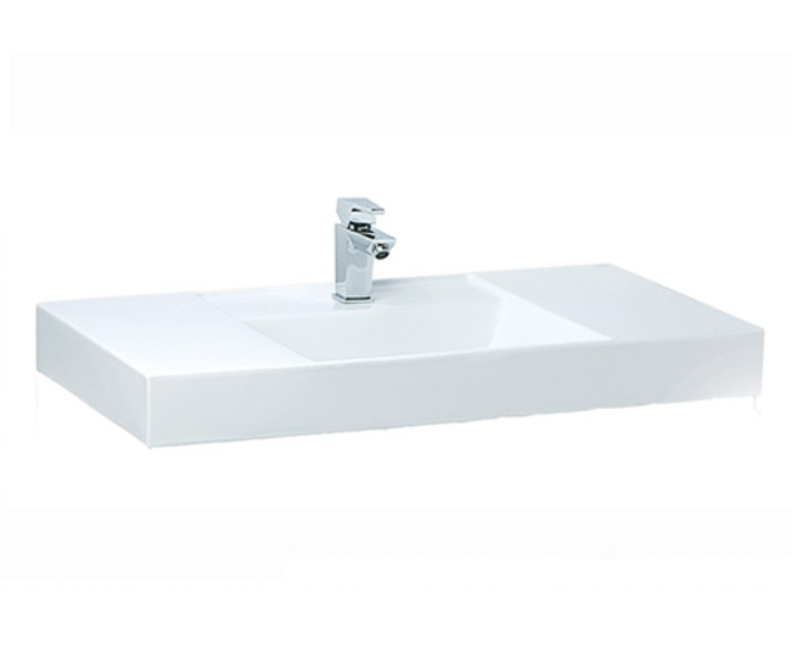 Lavabo treo tường/đặt trên bàn (bao gồm trụ xả nắp sứ) LF5386 1 LF5386