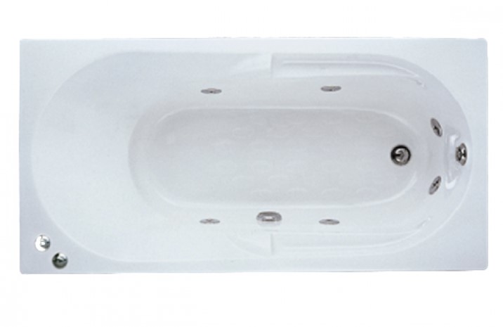 Bồn tắm massage xây không chân-không yếm MT0250 1 MT0250