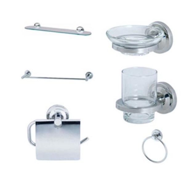 Bộ phụ kiện inox 6 món Q7700-A6 1 Q7700 A6