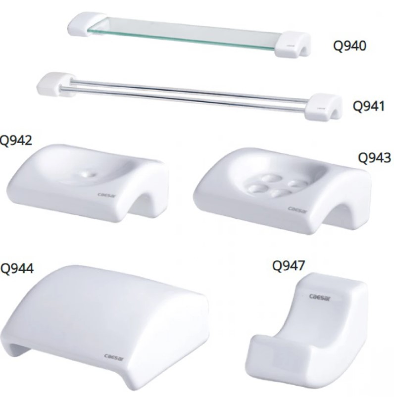 Bộ phụ kiện sứ 6 món Q940A6 1 Q940A6