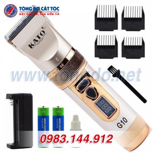 Tông đơ cắt tóc Kato G10 (3W Turbo 5W 2pin 6h)
