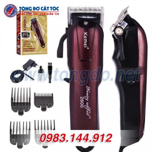 Tông đơ cắt tóc Kemei 2600 (9W 3h)