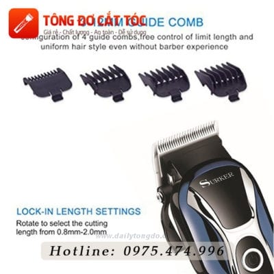 Tông đơ cắt tóc Surker Sk-803(6W 2h) 23 - surker 803d