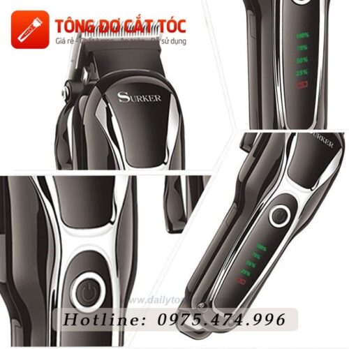 Tông đơ cắt tóc Surker Sk-803(6W 2h) 15 - surker 803e