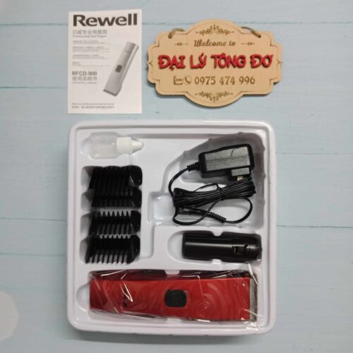 TÔNG ĐƠ CẮT TÓC REWELL RFCD-900 (2pin 12W 2h) 4 - rewell 900 2 scaled