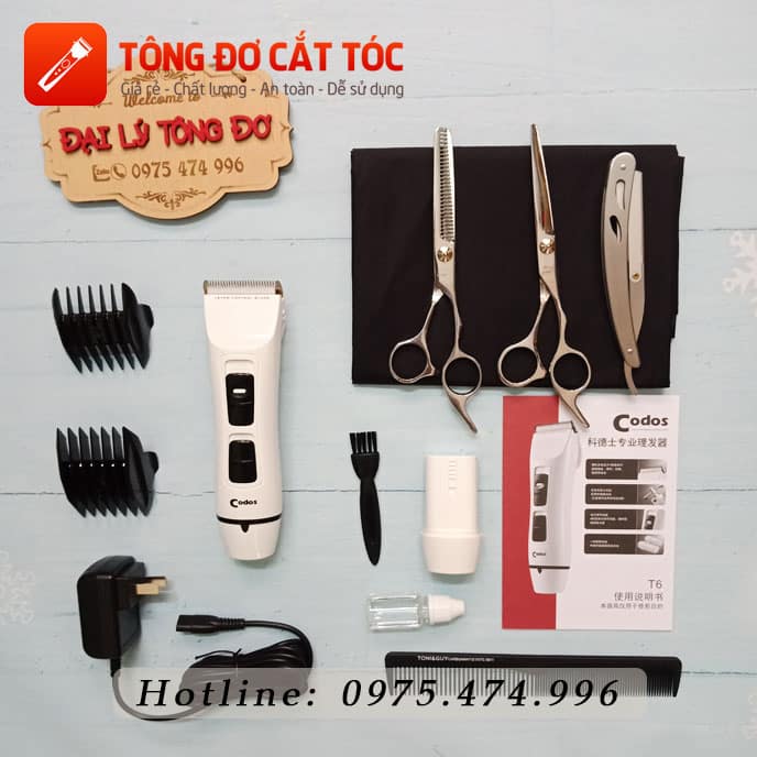 Tư vấn mua tông đơ cắt tóc tốt nhất 2019 1 - combo T6
