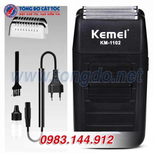 Máy Cạo Khô & Râu Kemei KM-1102