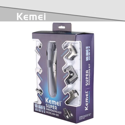 Tông đơ cắt tóc đa năng 6 trong 1 Kemei KM-600 10 - Tong do cat toc da nang 6 trong 1 Kemei KM 600 9