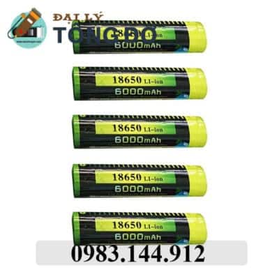 Pin sạc akasha 18650 / 1 pin 12 - pin 18650