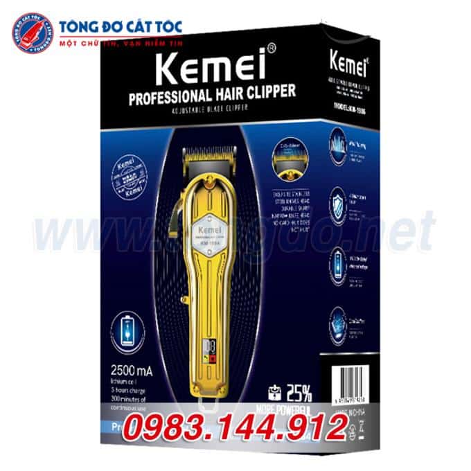 Tông đơ Kemei KM-1984 cao cấp(8W 5h) 2 Tông đơ Kemei KM-1984 cao cấp(8W 5h) - Ảnh 2
