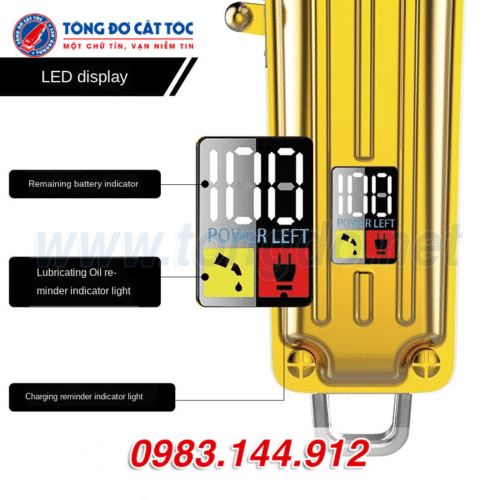 Tông đơ cắt tóc Surker K7S(8W 5h) 11 - surker k7s 2