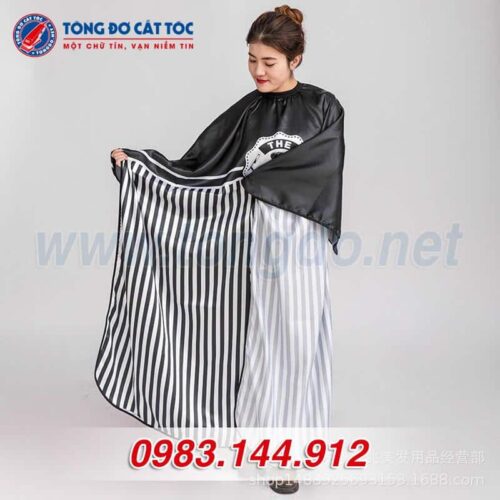 Áo choàng cắt tóc The Barber (A4) 9 - ao choang 2