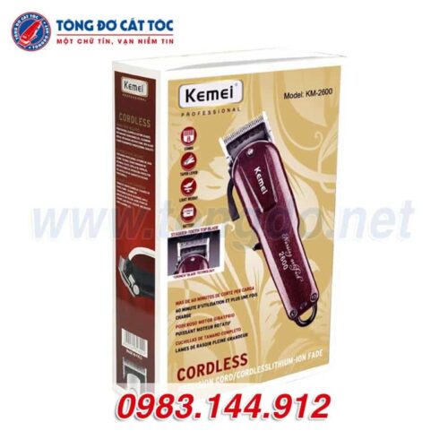 Tông đơ Kemei KM 2600(9W 3h) 6 - kemei 2600 1