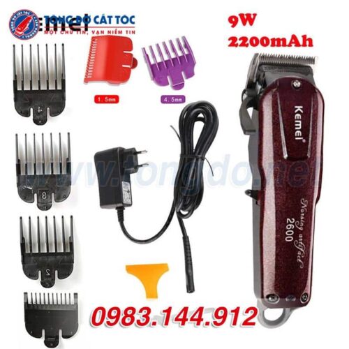 Tông đơ Kemei KM 2600(9W 3h)