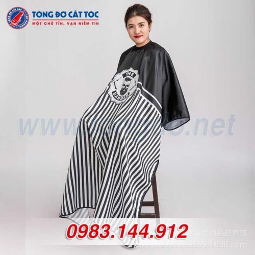Áo choàng cắt tóc The Barber (A4) 7 - áo choàng 1