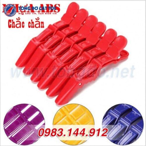 Bộ combo 6 kẹp vịt Barber