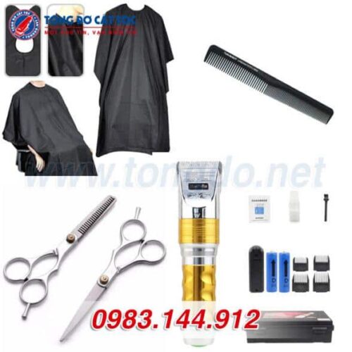 Combo Tông Đơ Cắt Tóc F10