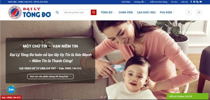 Tông đơ cắt tóc trẻ em