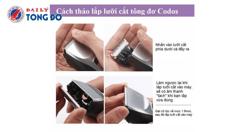 Lưỡi tông đơ cắt tóc