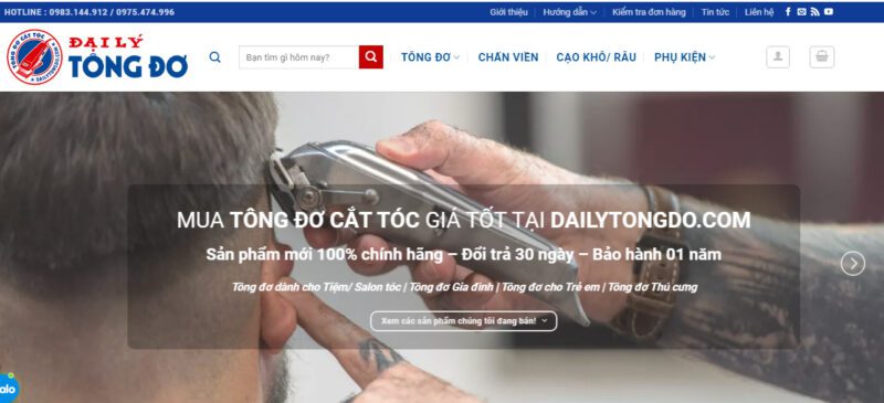 Nơi bán tông đơ cắt tóc giá rẻ mùa dịch Covid 2 Nơi bán tông đơ cắt tóc giá rẻ mùa dịch Covid 1 - ban tong do cat toc gia re 2