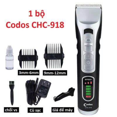 Hướng dẫn cắt tóc Nam tại nhà dễ dàng với Codos 918