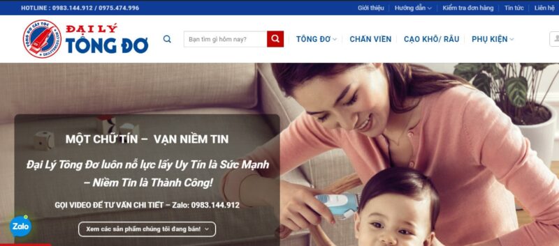 Nơi bán tông đơ cắt tóc chính hãng tại Hà Nội Nơi bán tông đơ cắt tóc chính hãng tại Hà Nội