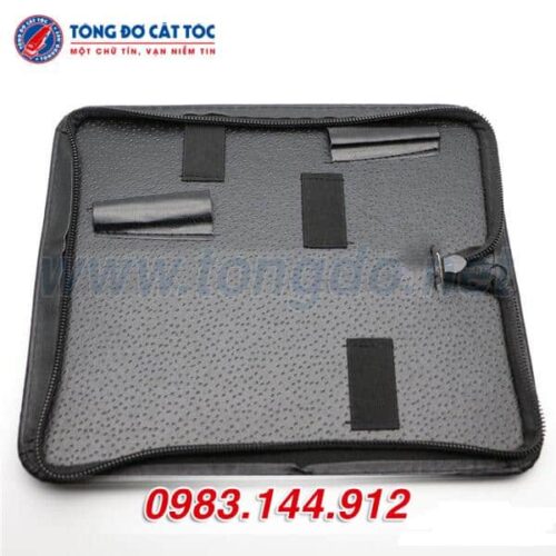 Bao da đựng kéo Barber 9 - bao da dung keo barber 1