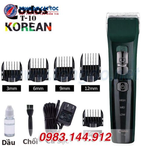 Tông Đơ Cắt Tóc Codos T10S (7W 4h)