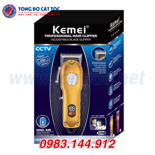 Tông đơ cắt tóc Kemei KM-802 8 - Kemei 802.3