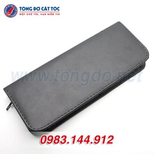 Bộ kéo cắt tóc Moren (M2) cao cấp Tặng Kèm Bao Da Đựng Kéo + Lược Toniguy 4 - bao da dung keo
