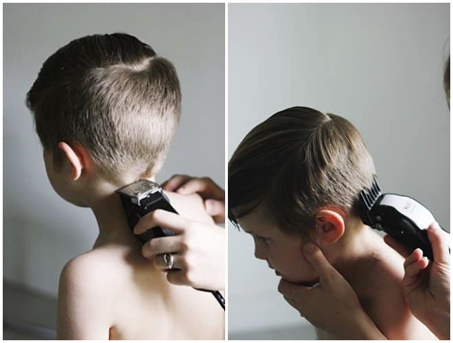 Cách cắt tóc bằng tông đơ cho bé Cách cắt tóc bằng tông đơ cho bé