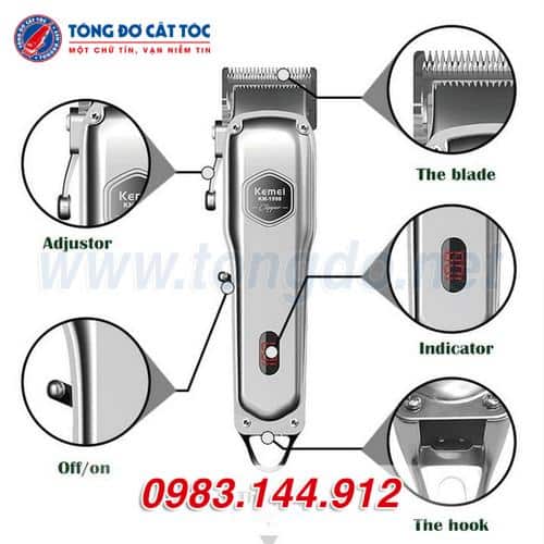 tông đơ cắt tóc Kemei