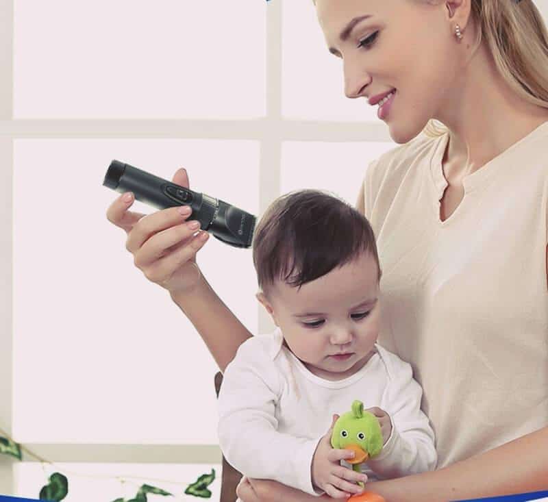 chọn tông đơ cắt tóc cho bé