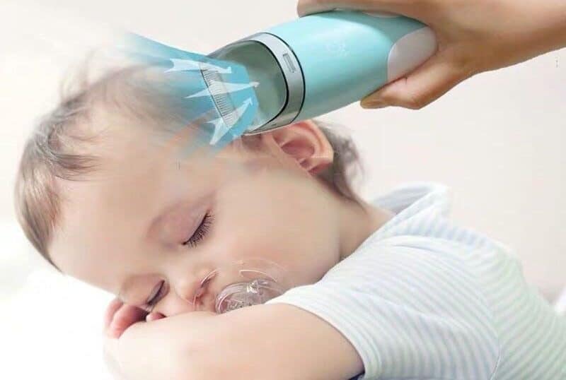 Tông đơ cắt tóc cho bé không ồn