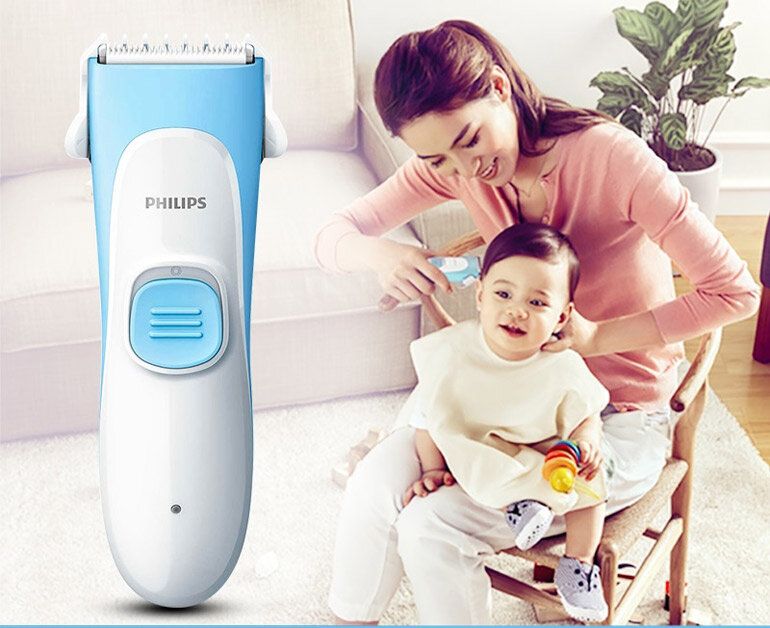 Giá tông đơ cắt tóc cho bé Philips 