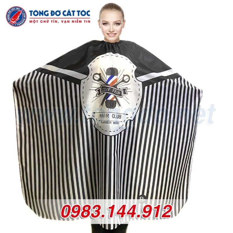 Áo choàng cắt tóc Barber Shop (B2) 1 Áo choàng cắt tóc Barber Shop (B2)