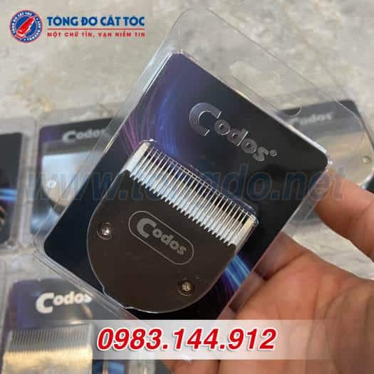 Lưỡi tông đơ Codos T10, Codos CHC 922, Codos CHC 923 chính hãng 3 Lưỡi tông đơ Codos T10, Codos CHC 922, Codos CHC 923 chính hãng - Ảnh 3