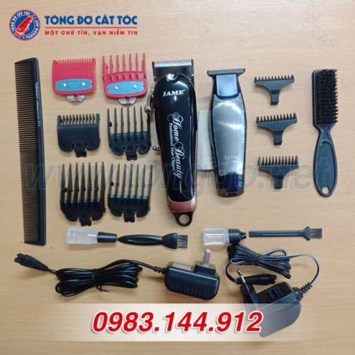 Combo Tông Đơ Chuyên Nghiệp Jame 1070 – MS04
