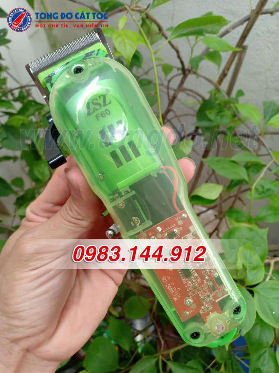 Tông đơ lưỡi kép ZSZ F60(10W 4h) 3 Tông đơ lưỡi kép ZSZ F60(10W 4h) - Ảnh 3